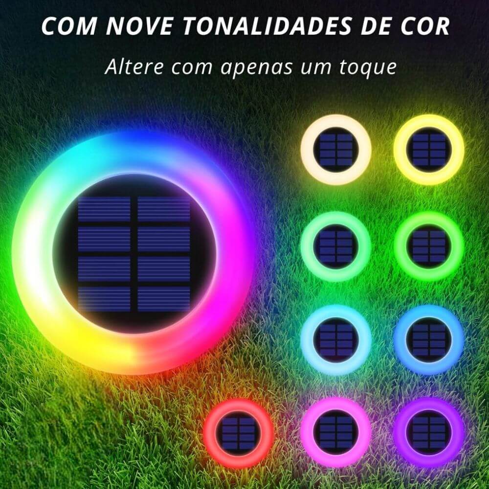 Luminária Solar de Jardim