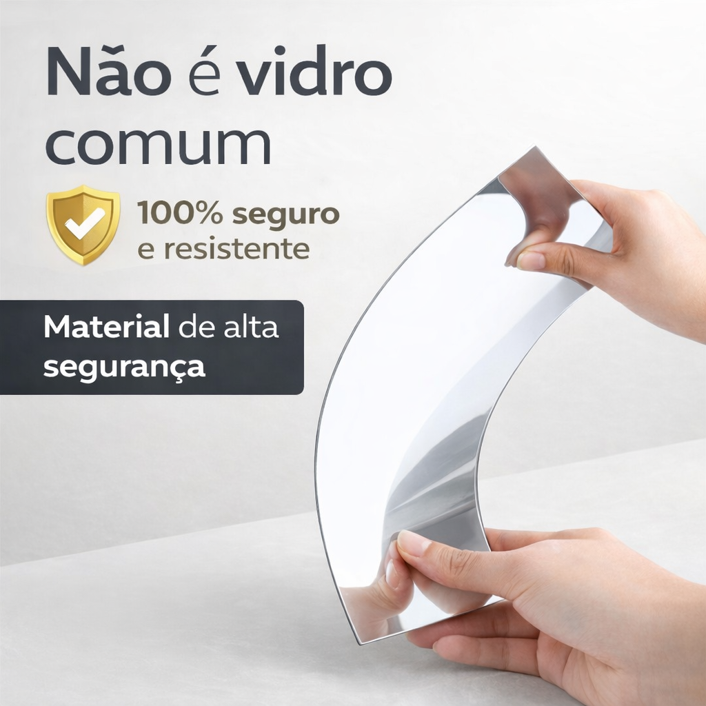 Espelho Adesivo Inquebrável
