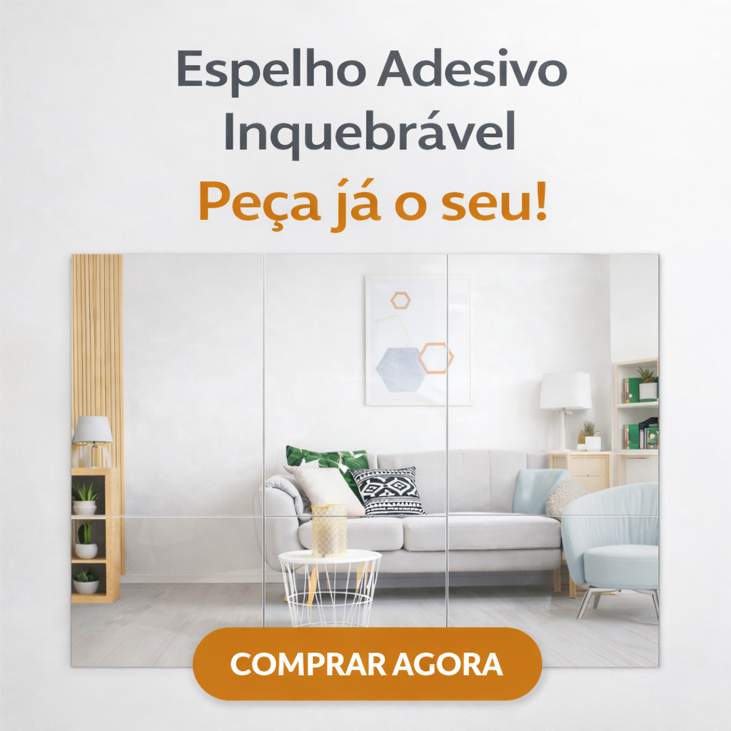 Espelho Adesivo Inquebrável