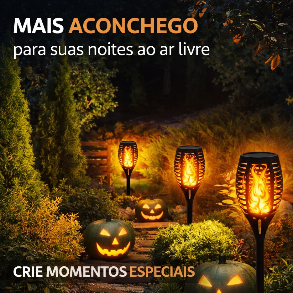 Luminária Tocha Solar