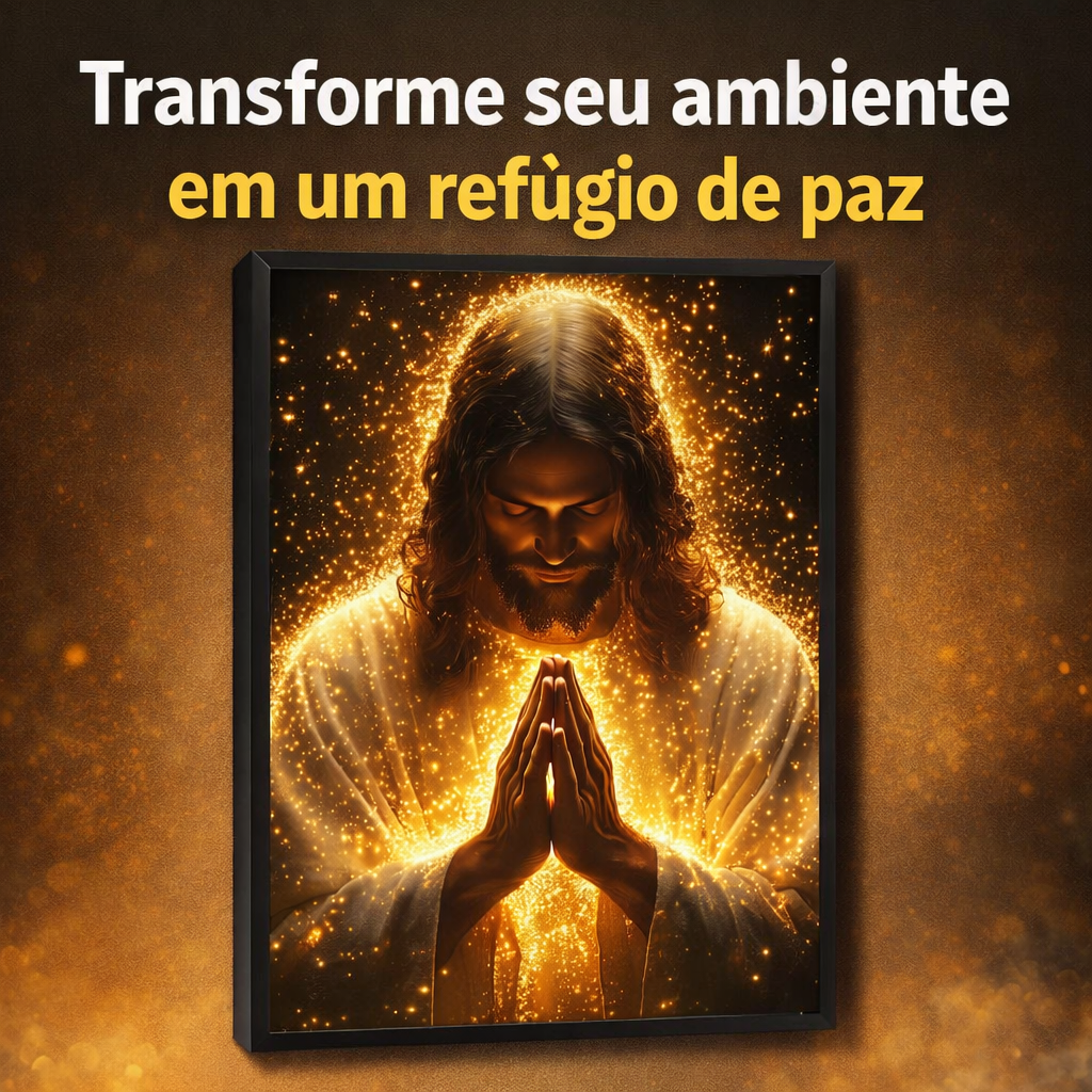 Quadro Decorativo Oração Divina