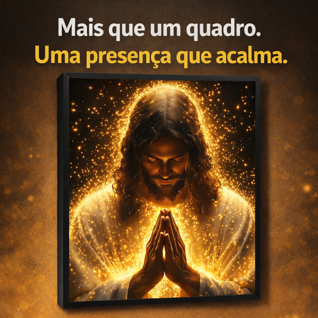 Quadro Decorativo Oração Divina
