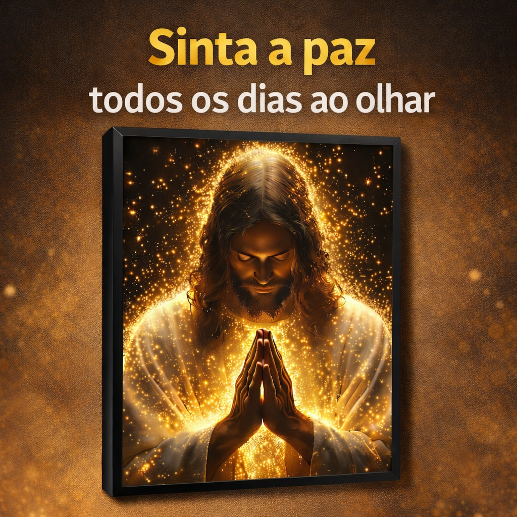 Quadro Decorativo Oração Divina
