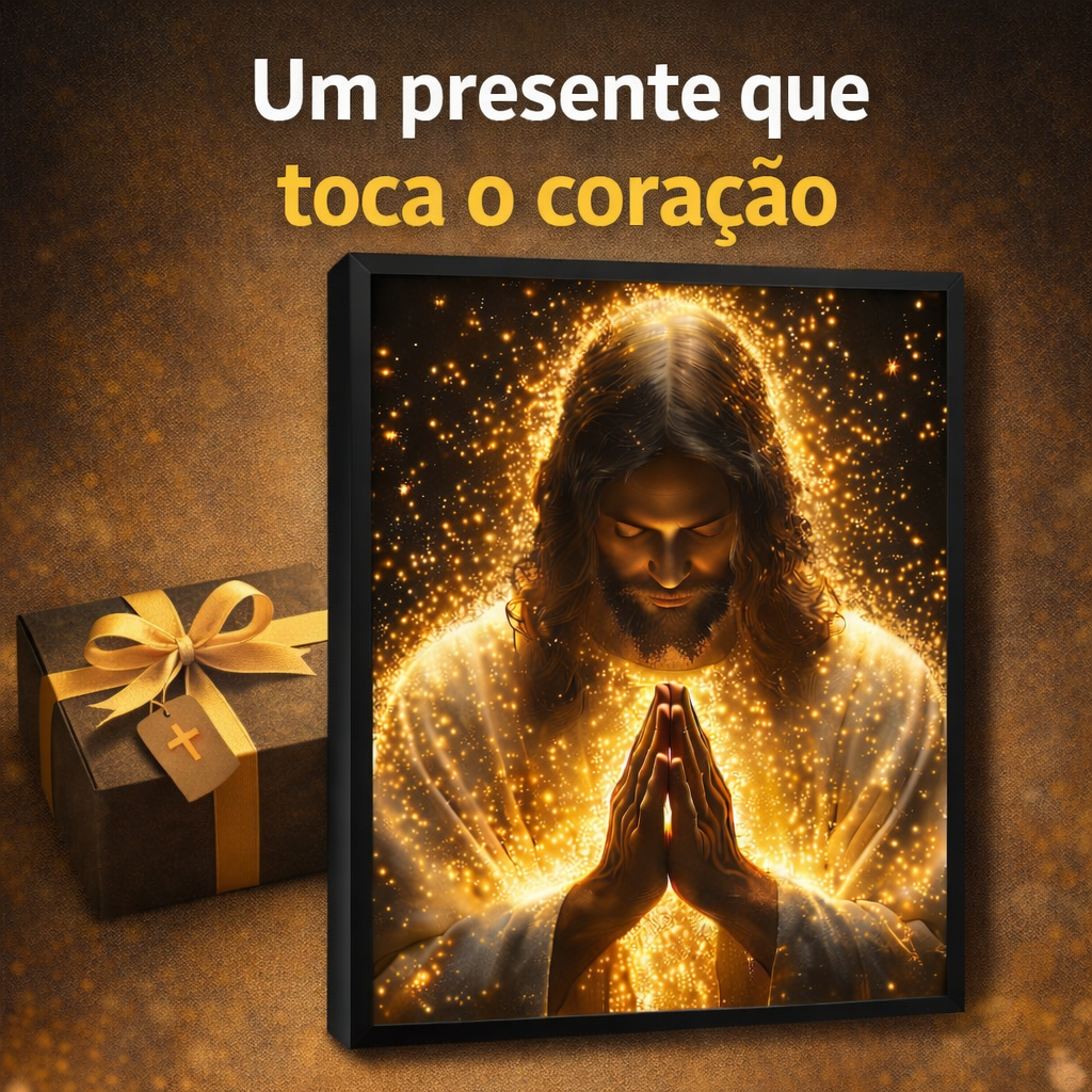 Quadro Decorativo Oração Divina