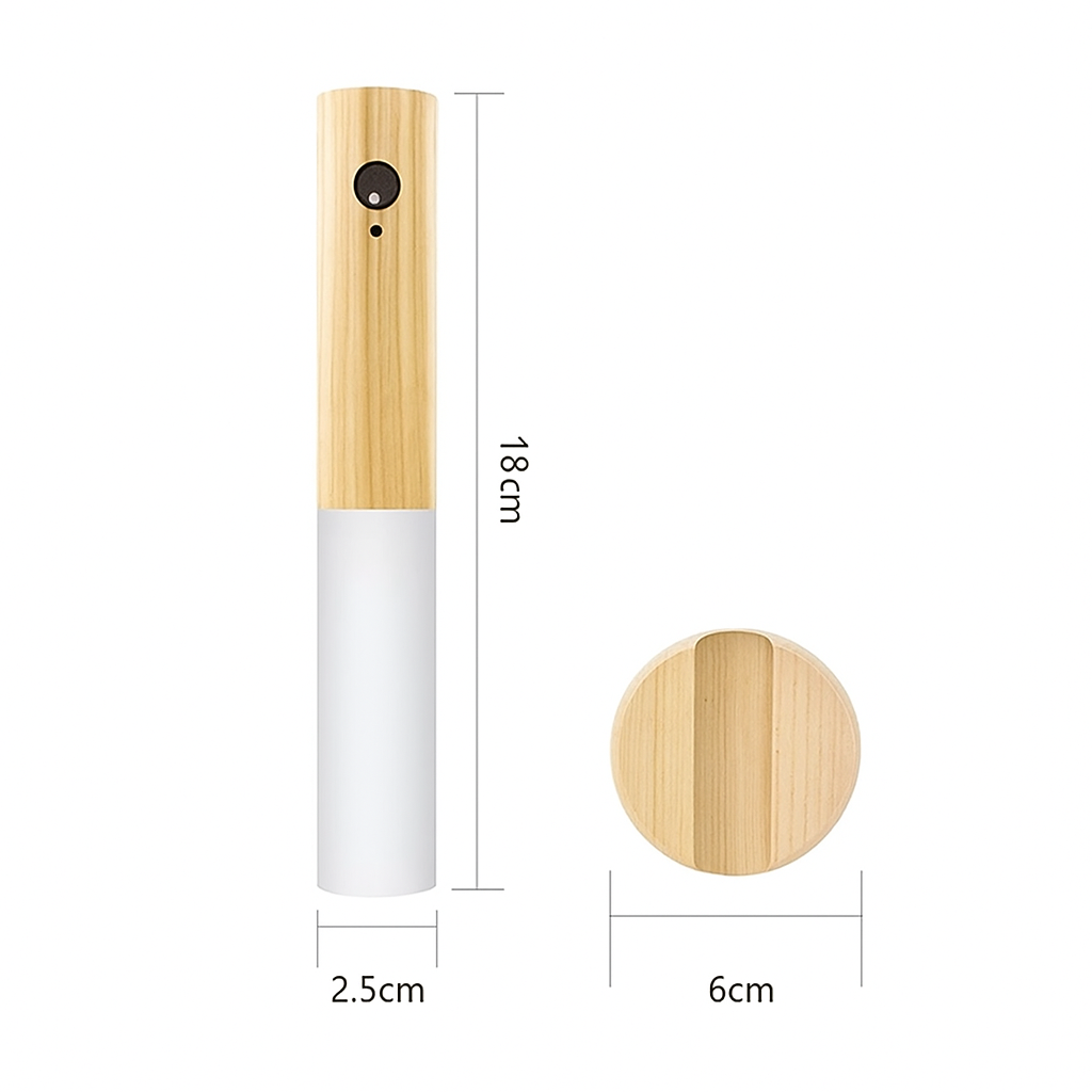 Arandela Madeira Sem Fio