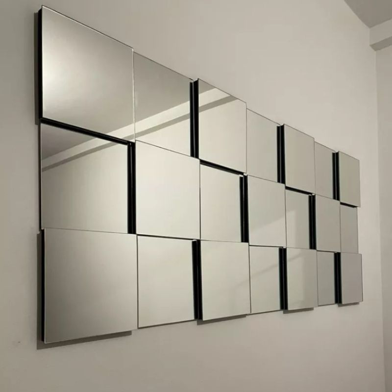 Espelho de Parede Decorativo 3D Mosaico