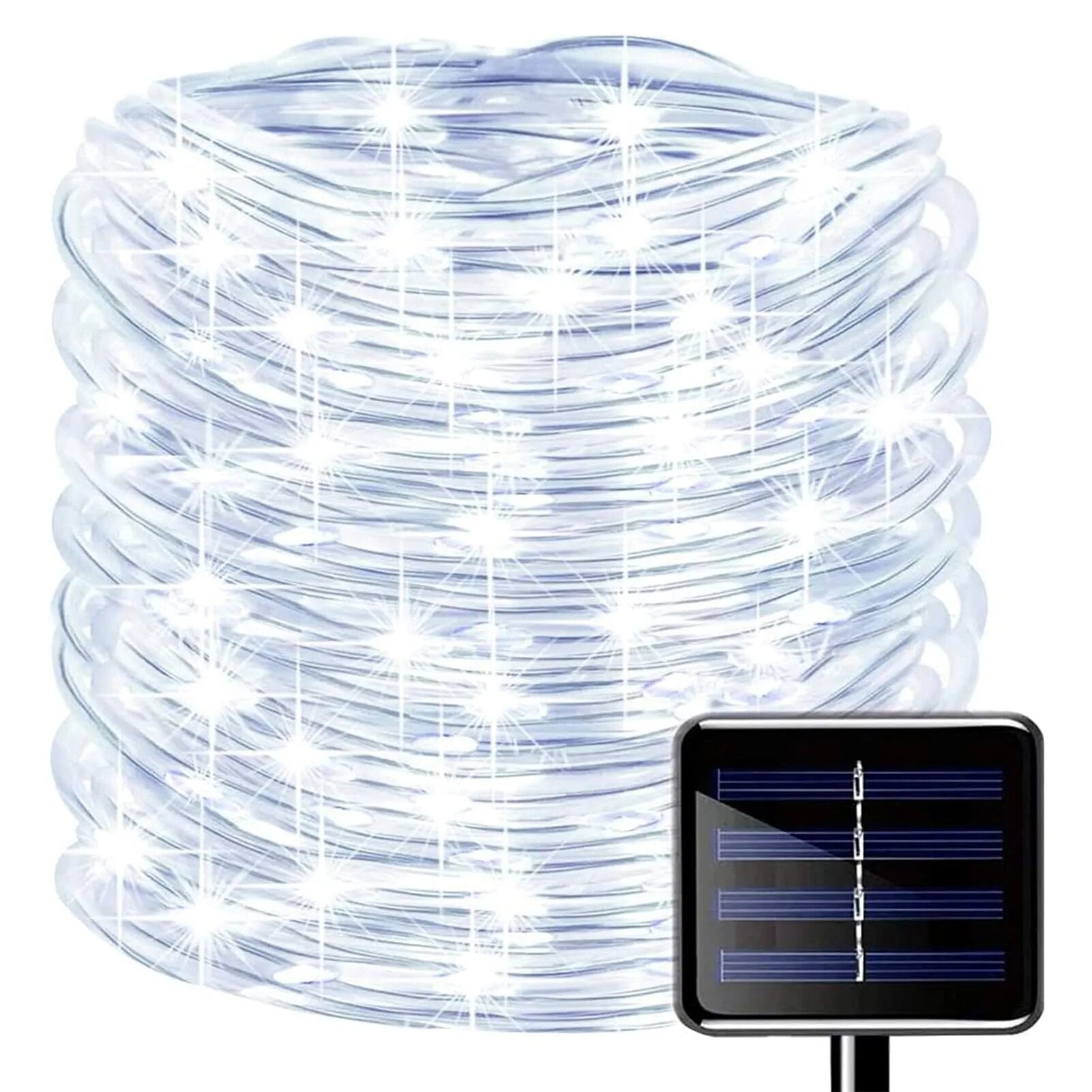 Pisca Pisca LED Solar com Mangueira