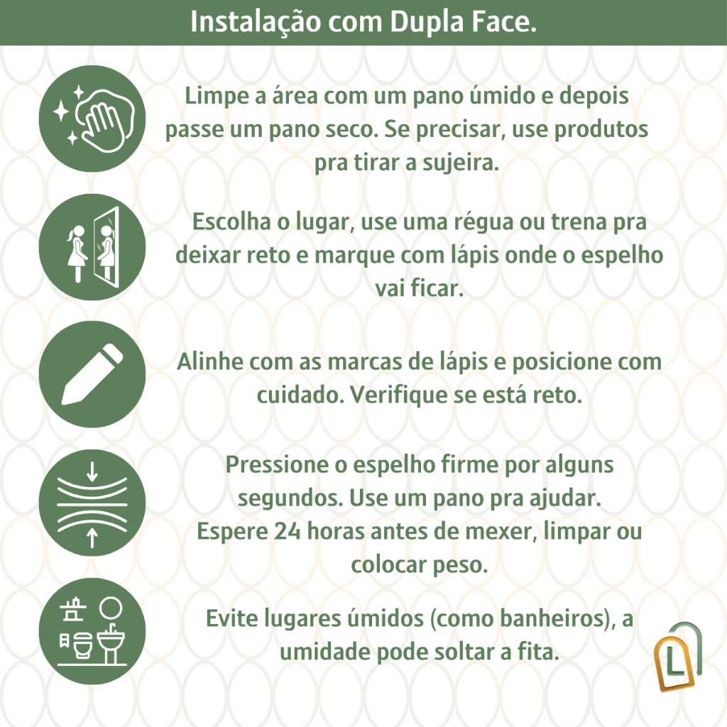 ESPELHO 1 METRO GRANDE RETANGULAR DE VIDRO DECORAÇÃO PARA SALA QUARTO BANHEIRO SUPORTE OU DUPLA FACE