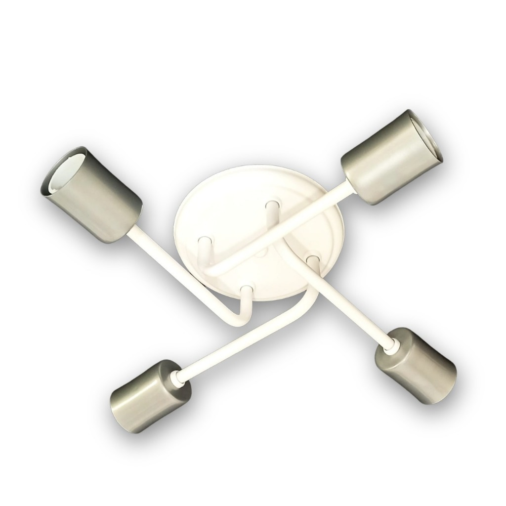 Lustre De Teto Para Sala Quarto Cozinha para 4 Lâmpadas