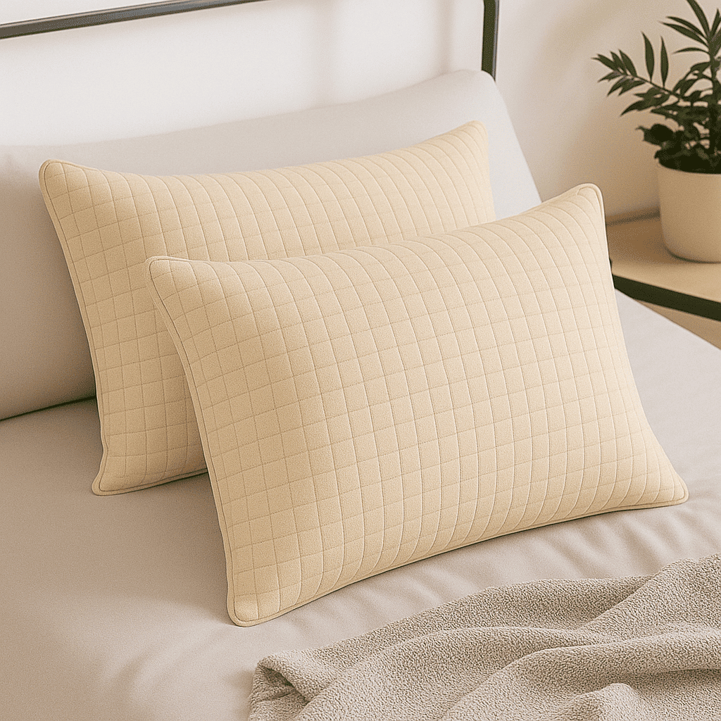 Kit 2 Capas Protetora De Travesseiro Matelado Antialérgico 70x50