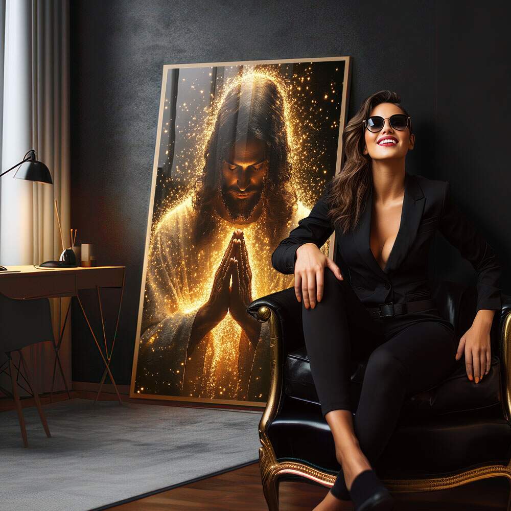 Quadro Decorativo Oração Divina