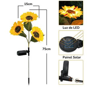 Girassol Led Energia Solar - SolGarden