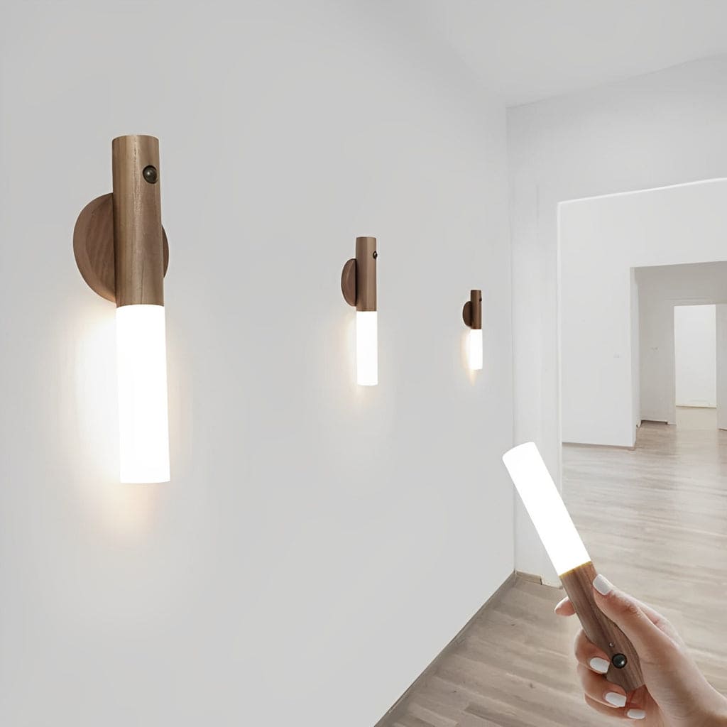 Arandela Madeira Sem Fio