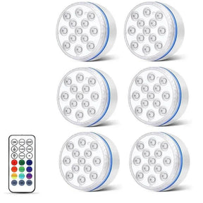 Luminária Led de Piscina RGB com Ventosas
