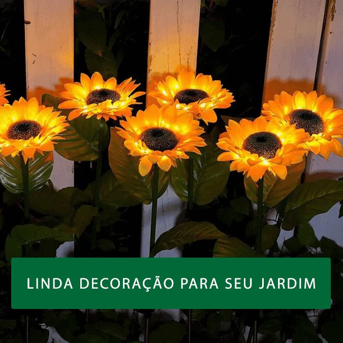 Girassol Led Energia Solar - SolGarden