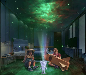 Luminária Projetor Astronauta
