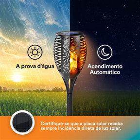 Luminária Tocha Solar
