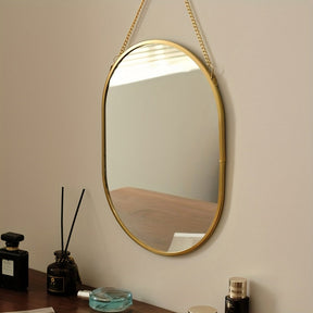 Espelho de Parede Oval Modelo Luxo