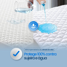 Protetor de Colchão Impermeável com Elástico Capas para colchões