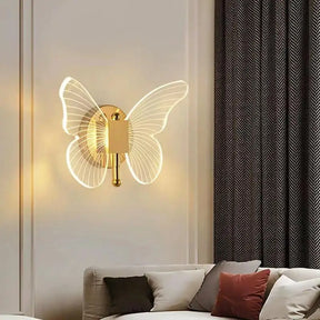 Luminária de Parede Borboleta LED Dimmable Moderna