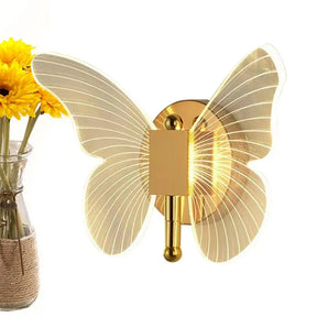 Luminária de Parede Borboleta LED Dimmable Moderna