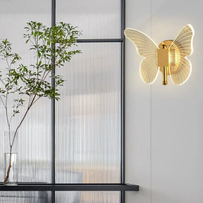 Luminária de Parede Borboleta LED Dimmable Moderna