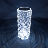 Luminaria Cristal de Mesa Abajur