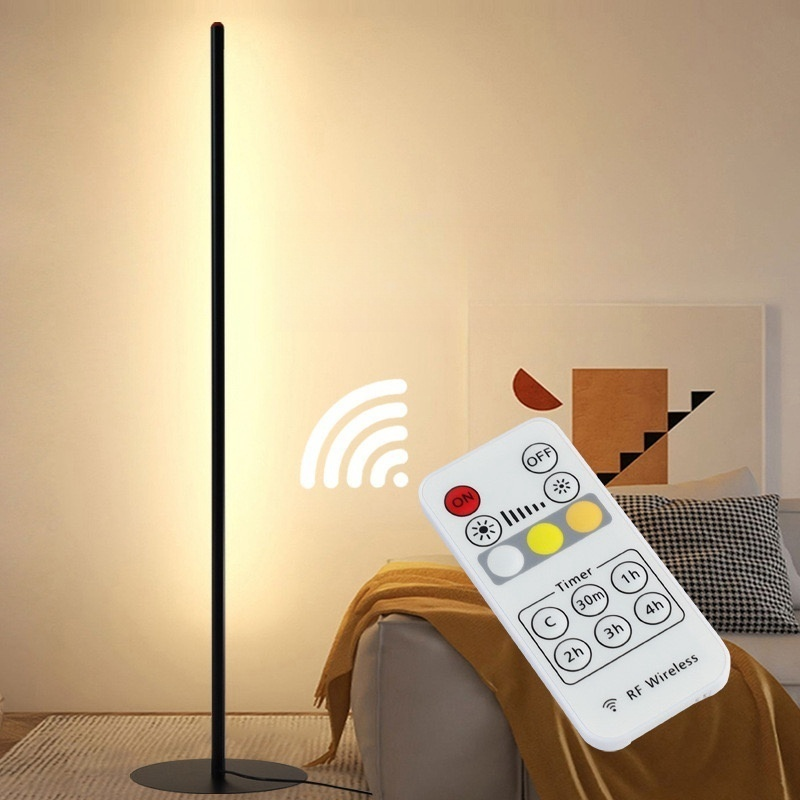 Luminária de chão led nórdica luz ambiente de canto acrílico, adequada para iluminação led branco-G5