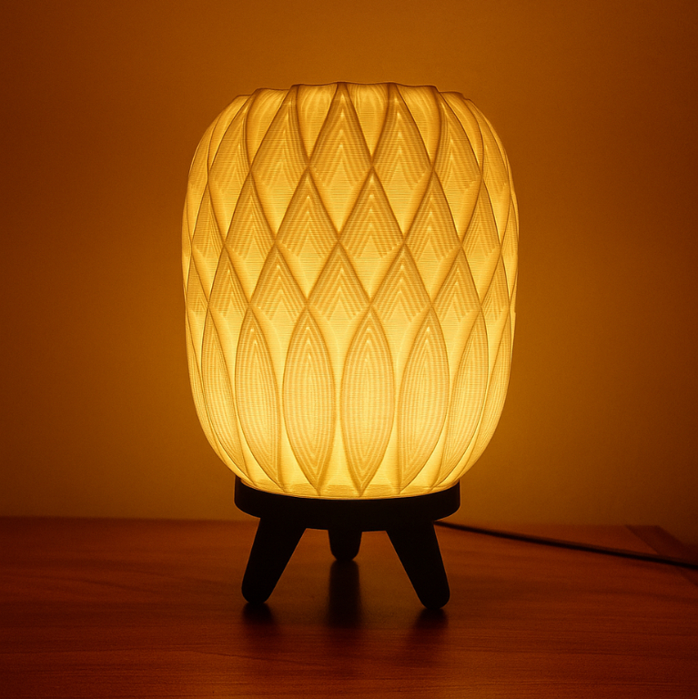 Abajur Sofisticado Decoração Moderna Luminária de Mesa com Iluminação Quente Luz de Mesa e Cabeceira