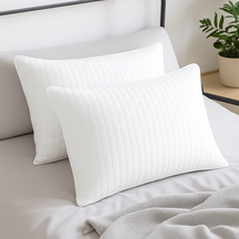 Kit 2 Capas Protetora De Travesseiro Matelado Antialérgico 70x50