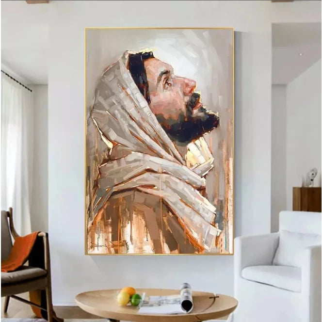 Quadro decorativo Grande 1 tela Religião Jesus cristo arte