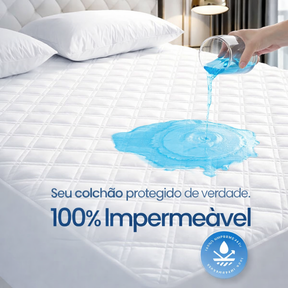 Protetor de Colchão Impermeável UltraShield™