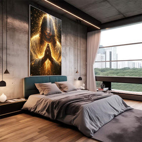 Quadro Decorativo Oração Divina