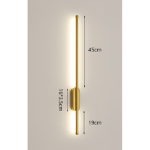 Arandela Luminária De Parede Linear