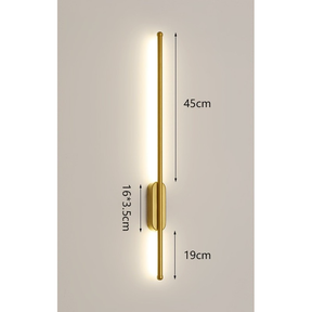 Arandela Luminária De Parede Linear