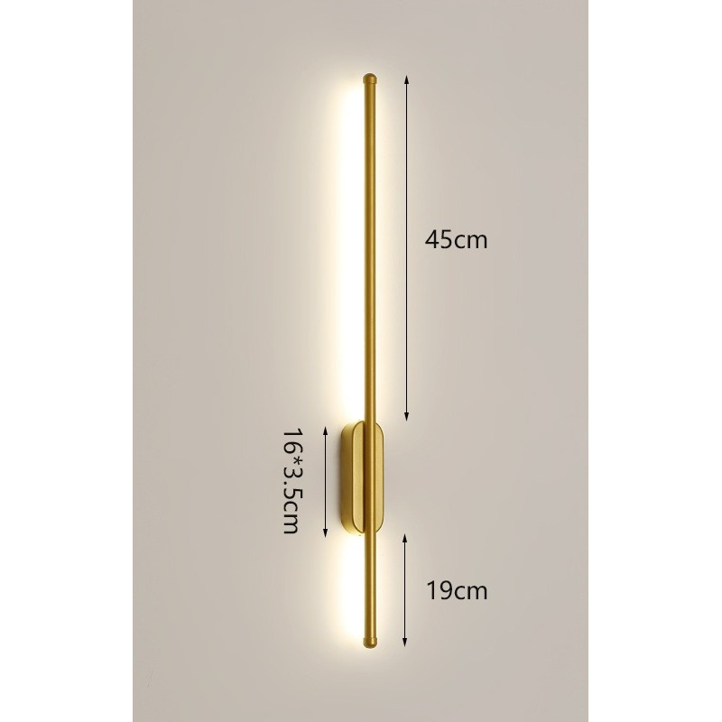 Arandela Luminária De Parede Linear