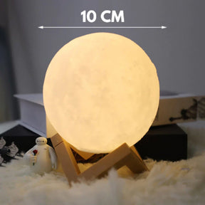 Luminária De Lua Cheia 3d