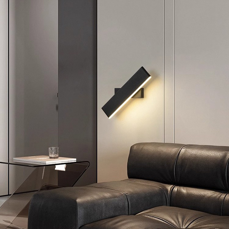 Arandela Zenit 12W Rotativa com 3 Cores Design Ajustável e Iluminação Direcionada