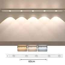 Luminária LED Fina com Sensor de Presença
