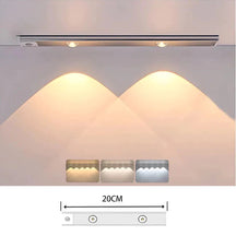 Luminária LED Fina com Sensor de Presença